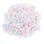 Fabater 500Pcs Acrylic Letter Beads 7 Colors AZ Alphabet Beads for DIY Bracelet Necklace Making, Round 6mm Spacer for Jewelry Craft Supplies