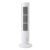 Fabater Bladeless Mini Tower Fan, 2 Speeds USB Desk Fan (White)