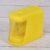 Fabater Electric Pencil Sharpener Yellow ABS Efficient Nonslip Foot Pad Students Stationery Safe Auto Stop, Large Capacity Shavings Box Drop Proof Flame Retardant