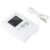 Fabater High LCD Digital Thermometer Indoor Outdoor, Dual Channel Temperature Meter with Sensor Wire, Min Display, ℉ Switchable, Battery Powered