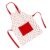 Fabater Kids Cooking Apron with Red Strawberry Design