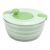 Fabater Plastic Salad Spinner – Time Saving Veggie Washer, Rotatable Lettuce Spinner with Fast Mixing, Washable Fruit Dryer for Kitchen (Green)