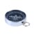 Fabater Pocket Compass for Hiking, Silver Portable
