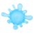 Fabater Portable Slow Rising Sensory Squeeze Splat Ball for Hand Exercise Improves Fine Motor Skills Stress Relief Toy Blue Non Sticky Soft Material