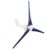 Fabater Small Wind Generator, Easy Installation and High Wind Energy Utilization 1200W Generator, Turbines Kit with 3 Blades and Automatic Direction Adjustment for Marine (Blue #18)