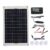 Fabater Solar Panel Kit, 50W Monocrystalline Silicon High Efficiency Solar Panel, 30A Charge Controller with Accessories for RV Marine Boat Camping Hiking
