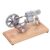 Fabater Stirling Engine Motor Model Educational Toy, Low Noise Low Pollution Smoother Operation Stirling Scientific Physical Model for Science Projects, Teacher Props