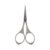 Fabater Vintage Stainless Steel Sewing Scissors, Mini Embroidery Craft Cutting Tool, Classical Dressmaking Fabric Shears with Points for Thread, Fishing Line (sunflower scissors silver flower)