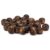Fabater Wooden Beads, 10mm Gray Loose Perforated Macrame Beads, for Crafts with 500 Pcs Bulk Quantity for Bracelet Necklace Making DIY Hair and Home Decoration Projects