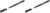 Faber-Castell 167599 2.5 mm B Pitt Artist India Ink – Black (Pack of 2)