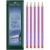 Faber-Castell Graphite Pencil Grip Flow Edition, B, Pack of 5, Punchy Melon