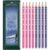 Faber-Castell Unicorn & Dinosaur HB Graphite Pencil Ergonomic, 8pcs