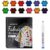 Fabric Paint Pens for Canvas, 24 Colors Safe Fabric Art Pens