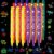 Faccito 18 Pcs Glow in the Dark Markers Fluorescent Neon Marker Glow in the Dark Paint Pens Round Tip Acrylic Neon Paint Markers for Rock Painting Fabric Glass Wood and DIY Crafts