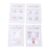 Face Jewels Rhinestone Body Gems Stickers for Makeup, 4 Sheets