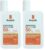 Face Sunscreen SPF 50+, Broad Spectrum SPF + Antioxidants, Titanium Dioxide & Zinc Oxide Sunscreen, For Sun Sensitive Skin, Oxybenzone Free 1.69fl.oz (Pack of 2)