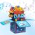 FaCraft Fathers Day Card – NO.1 Best Dad Musical 3D Happy Fathers Day Card Pop Up with Light and Music – with Envelope & Blank Insert & Seal, for Husband Dad from Daughter Son Kids Wife
