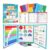 FADAWU Magnetic Fraction Educational Puzzle, Magnetic Fraction Demonstration Book with Fraction Tiles & Circles, Montessori Fraction Manipulatives for Elementary School, Maths Learning Toys for Kids