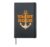 Faded Yacht Rock Electric Guitar Hardcover Journal, Black