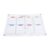 Fafeicy Acrylic Weekly Planner, 4 Magnets Included