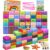 FAGNBED Air Dry Clay 76 Colors, Modeling Magic Clay Gift for Kids