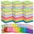 Fainne 120 Pack Sticky Notes Bulk 3 x 3 inch Self Stick Note Pads Multicolor Paper Memo for Office School Supplies Student Teacher Classroom Back to School Essentials, 50 Sheet/Pad (Mix Color)