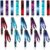 Fainne 20 Pieces Space Galaxy Lanyard Bulk Starry Sky Lanyard for Keys ID Badges Holder Teachers Students Hanging Fun Cool Neck Wrist Keychain Name Tag