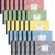 Fainne 30 Pack Composition Notebooks Half Size 4-7/8 x 7-1/2 Inches Wide Ruled Half Page Composition Notebook for Journal School Classroom Supplies 40 Sheet(Multi Color,Snowflake Style)