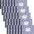 Fainne 30 Pack Composition Notebooks Half Size 4-7/8 x 7-1/2 Inches Wide Ruled Half Page Composition Notebook for Journal School Classroom Supplies 40 Sheet(Blue,Snowflake Style)