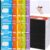 Fainne 36 Pack Primary Ruled Composition Notebook K-2 Primary Journal Bulk Hardcover Notebook 9.75×7.5 Full Rule Handwriting Books 100 Page/ 50 Sheet for Back to School Classroom Office (Colorful)