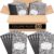 Fainne 50 Pack College Ruled Composition Notebooks Bulk A5,Black