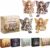 Fairy Doll Making Kit, Flower Fairies Patchwork /Halloween DIY Ghost Sewing Kit Craft Set with Fabric Supplies, Create 4 Winged Elf Dolls,DIY Project for Beginners, Handmade Home Decor Gift，#C