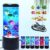 Fake Fish Tank Night Light, 6 Artificial Fish Aquarium Lamp Bubble Effect