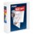 FALAH 1.5 Inch Slant Ring Binder Letter Size White View Cover