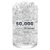 FALAMON 50,000 Clear Beads for Vases, Transparent Vase Filler, Christmas Decoration, Wedding Centerpiece, Floating Candles, Floral Decoration