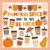 Fall Bulletin Board Decorations, 50Pcs Fall Tips Pumpkin Spice Coffee Maple Patch Cutouts for School Classroom, Autumn Thanksgiving Bulletin Board Decor Set