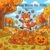 Fall Coloring Book for Kids: Cozy Autumn Days — 40 Cute Bold and Easy Designs for Ages 4-8, Dolphins, Mermaids, Ice Cream and Autumn Fun (German Edition)