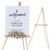 Falling in Art 65″ A-Frame Wooden Tripod Easel Stand (Natural)