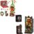 Fall into Wonderland Book Nook ＆ Advent Calendar 2025 Christmas Tree Building Set，2 Packs Building Blocks with LED Light for Home Decor, Ideal Gifts for Teen Boys Girls