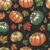 Fall Napkins for Decoupage, Paper Napkins Decorative, 40pcs Lunch Size (Pumpkins on Black)