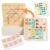 FAMCHAINS 2-in-1 Mosaic Shape Wooden Pattern Blocks Puzzle & Wooden geoboard, Double-Sided Montessori Toys with 120 PCS Blocks, 40 Rubber Bands, 30 Cards