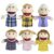 Family Hand Puppets Role-Playing Storytelling Hand Puppet for Kids (Family)