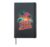 Family TURKS CAICOS ISLANDS Cousin Vacation Surfing Vacay Hardcover Journal, Black