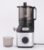 FAMORUI Cold Press Juicer, 5.8″ Wide Feed Chute Juice Extractor Machine with 300W, High Juice Yield, Slow Masticating Juicer for Whole Vegetables & Fruits, Ssilver-black