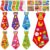 Fancy Land Father’s Day Crafts for Kids 24 Pack Fathers Day DIY Tie Art Craft Kits Make Your Own Daddy Necktie Decorations for Home Classroom Activities Supplies