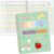 Fancy Land Teacher Record Book Class Grade Book for Teacher Assignments Attendance Tests Gradebook Classroom Office Supplies 8-1/2 x 11 inch Checkerboard