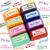 Fancy Land Teacher Stamp Spanish Self Inking Stamps for Classroom Motivational Grading Stamp Set for Kids School Homework Test Reward Supplies 8Pcs