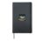 Fantasy Book Lover Library Bookworm Literature Mystery Hardcover Journal, Black