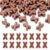 FASHEWELRY 30Pcs Large Letter X Paracord Beads