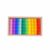 FashionCha Children Building Blocks Acrylic Square Wooden Tray Educational Toy Set Stacking Balancing Building Games Translucent Glossy Pieces Suitable for Preschool Classroom Home Play Areas